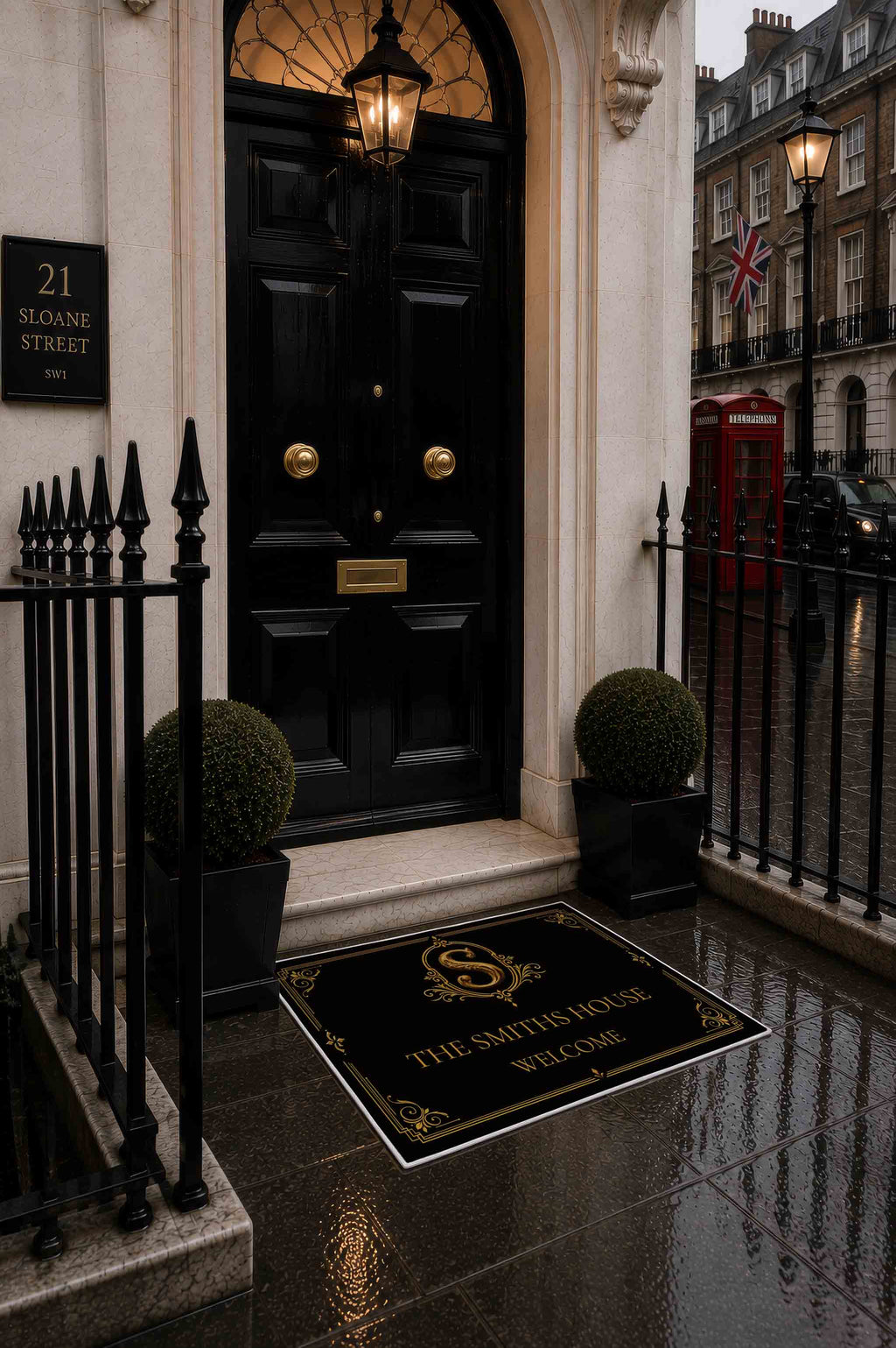 BELGRAVIA - Personalized Luxury Doormat