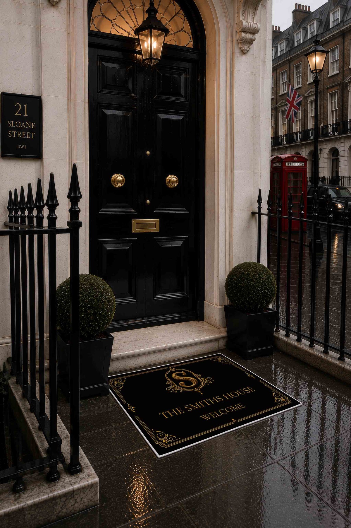 BELGRAVIA - Personalized Luxury Doormat