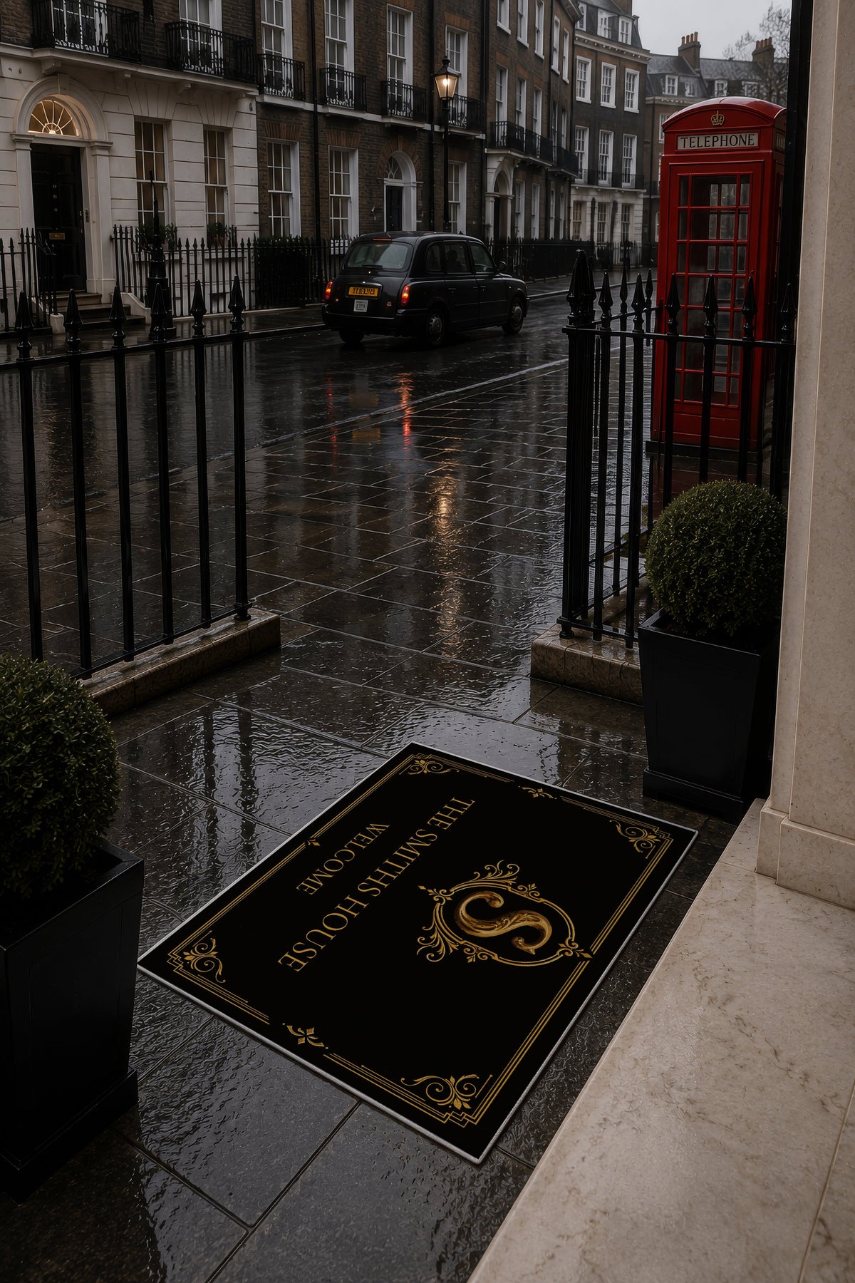 BELGRAVIA - Personalized Luxury Doormat