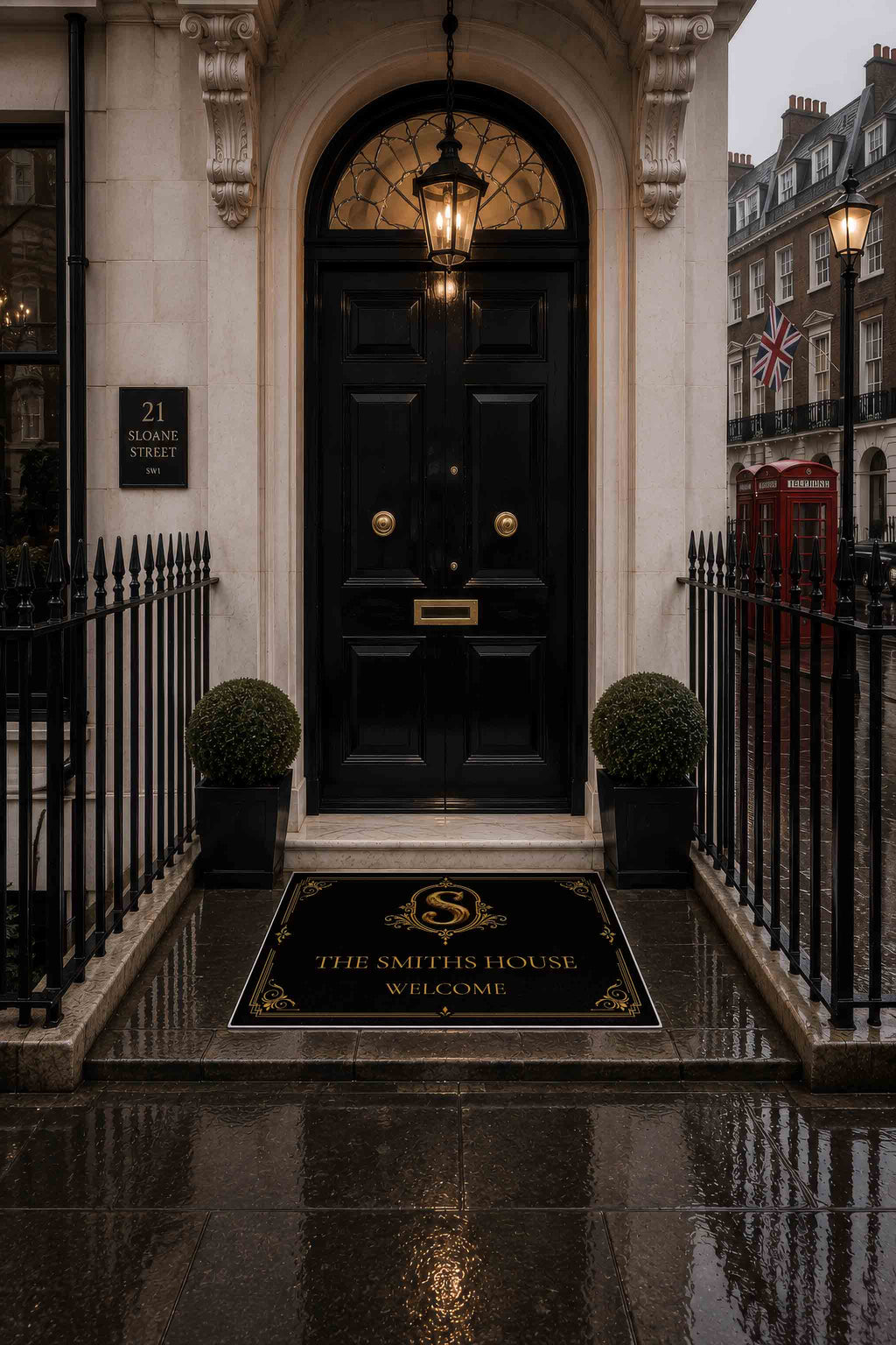 BELGRAVIA - Personalized Luxury Doormat