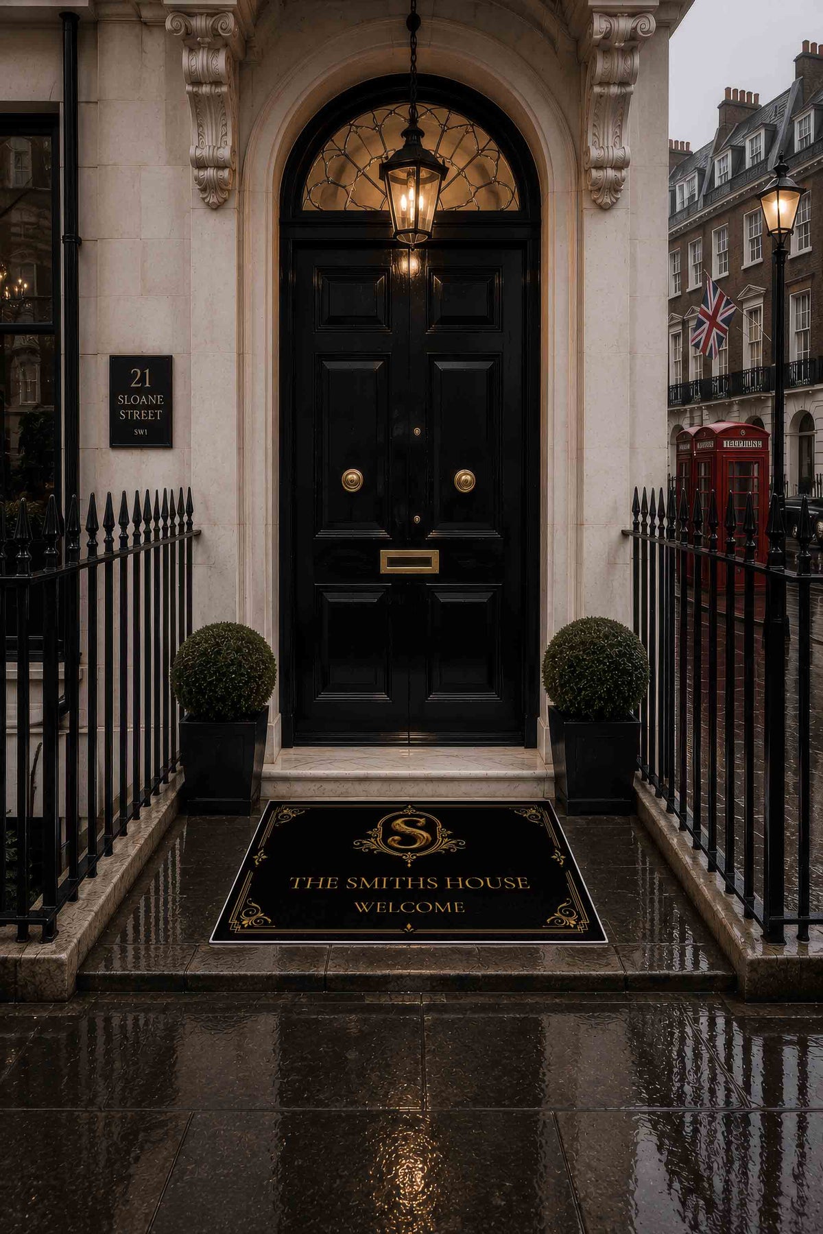 BELGRAVIA - Personalized Luxury Doormat
