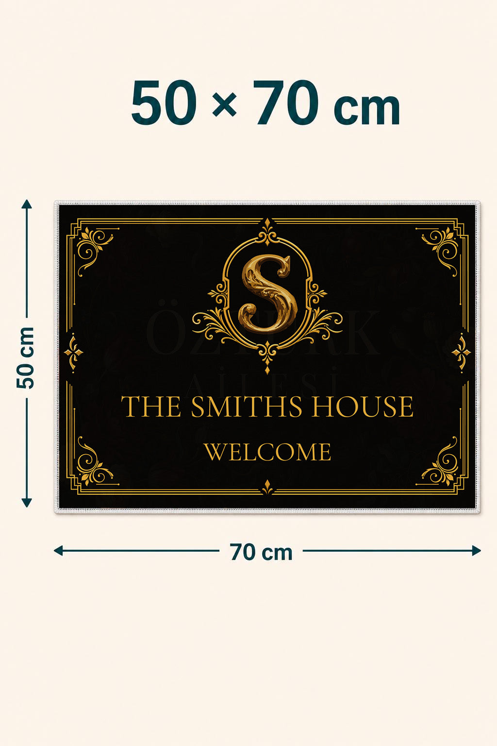 BELGRAVIA - Personalized Luxury Doormat