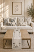 Royal Damask Cushion Covers & Table Runner Gift Set – 7 Pieces