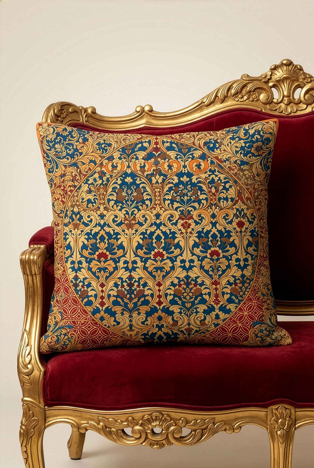 Rumi Cushion Covers & Table Runner Gift Set – 7 Pieces